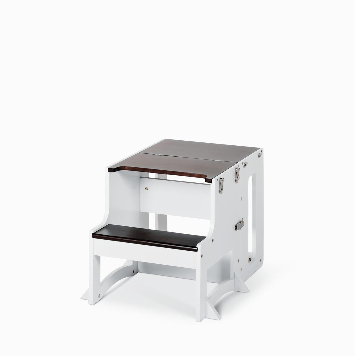 TAVOLO II Convertible Learning Tower - White Walnut – Little Risers