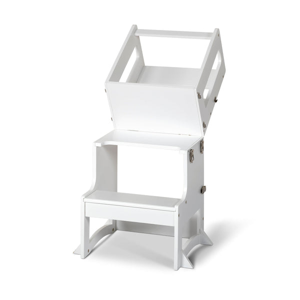 TAVOLO II Convertible Tower - White-Little Risers