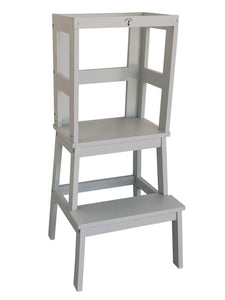 Little Risers Learning Tower - Grey-Little Risers