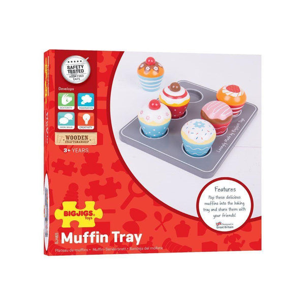 Muffin Tray-Role Play-Bigjigs