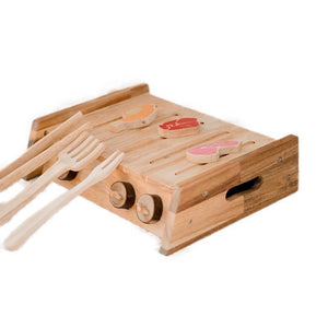 Wooden BBQ-Qtoys-My Happy Helpers Pty Ltd