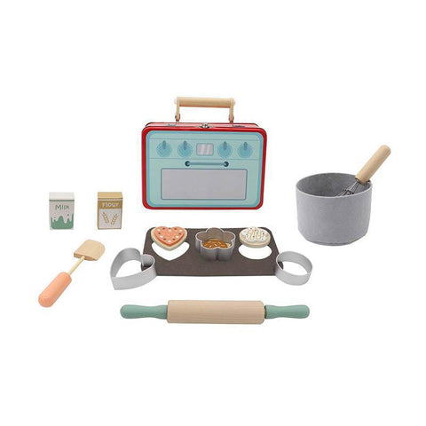 Cookie Baking Playset in Tin Case-Kaper Kidz-My Happy Helpers